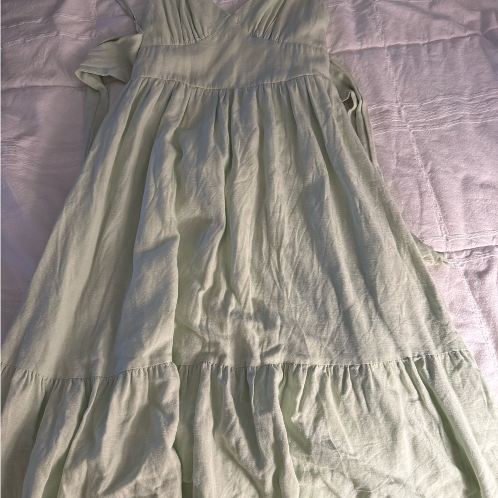 Jessica Simpson Green Dress